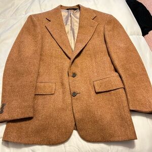 Vintage Polo by Ralph Lauren Brown Wool Sport Coat